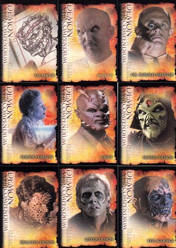 ANGEL SEASON 1 ONE 2001 INKWORKS COMPLETE BASE CARD SET 90 BOREANAZ TV - Picture 4 of 4