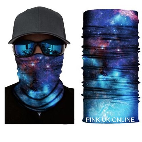 Totenkopf Joker Sturmhaube Halsrohr Schal Fahrrad Manschette Face Maske Bandana - Bild 21 von 37