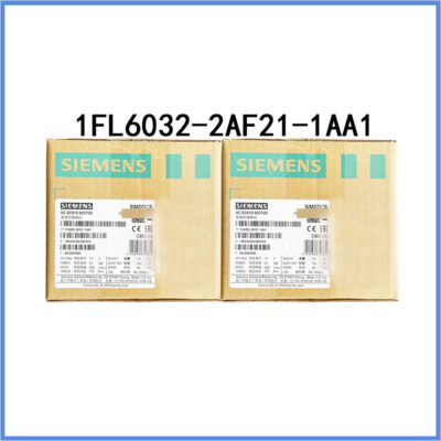 One NEW SEALED ORIGINAL Frequency Converter 1FL6032-2AF21-1AA1 Siemens PLC UNIT