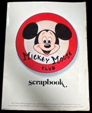 Mickey Mouse Club Scrapbook Antique Official Vintage Compiled by Keith Keller