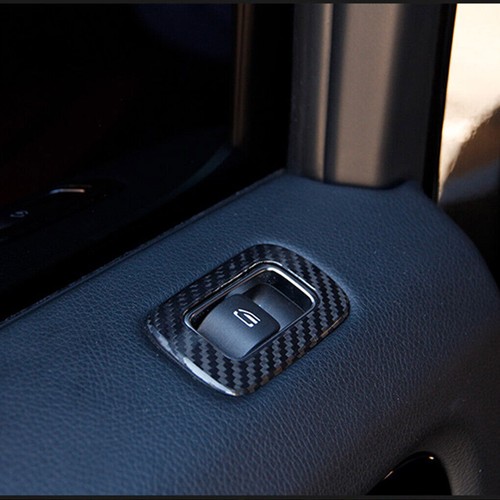 For Benz W464 G550 G63 19-25 Carbon Fiber Interior Window Lift Button Cover Trim - Picture 12 of 12