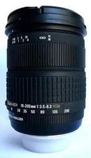Sigma Zoom 18-200mm f/3.5-6.3 DC OS HSM Lens - for Nikon