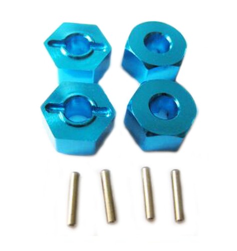 Aluminum Alloy CNC metal Upgrade DIY parts Blue Fit For 1/10 HPI WR8_flux Rc Car - Picture 10 of 40