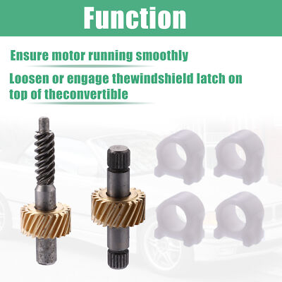 Convertible Top Latch Motor Gear Repair Kit for BMW Z4 67618370816