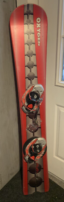 OXYGEN Proton 49 SNOWBOARD SIZE 149cm 58.5”Tall Vintage 9.5” Wide