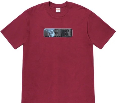 SUPREME MILES DAVIS TEE CARDINAL SIZE 