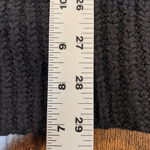 Free People Eleven Chunky Turtleneck Tunic Sweater Single Side Slit Size Medium - Picture 4 of 5