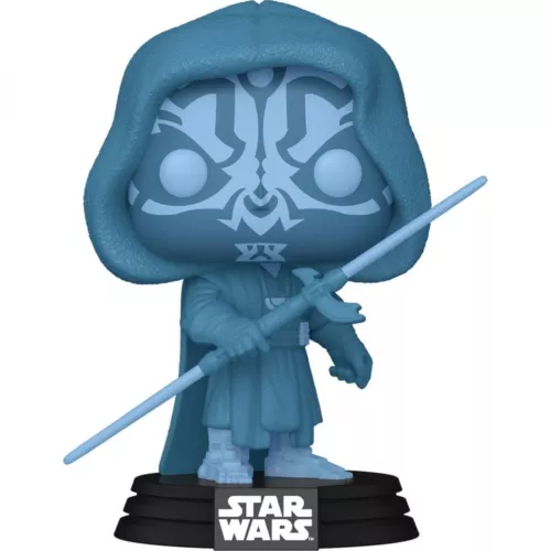 Star Wars Hologram Darth Maul Glow-in-the-Dark Funko Pop! Vinyl Figure Blue