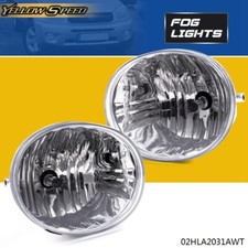 Fit For 2004-2005 Toyota RAV4 Factory Fit Fog Light Bumper Kit Clear Lens Pair
