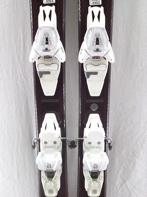 19-20 Salomon QST Myriad 85 Used Wmns Skis w/Bindings 161cm