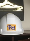 Pittsburgh Panthers Football College Team Ncaa White Pyramex Ridgeline Hard Hat