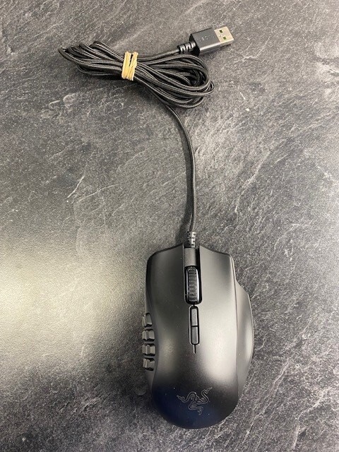 Razer Naga Trinity RGB Gaming Mouse with Interchangeable Side Plates