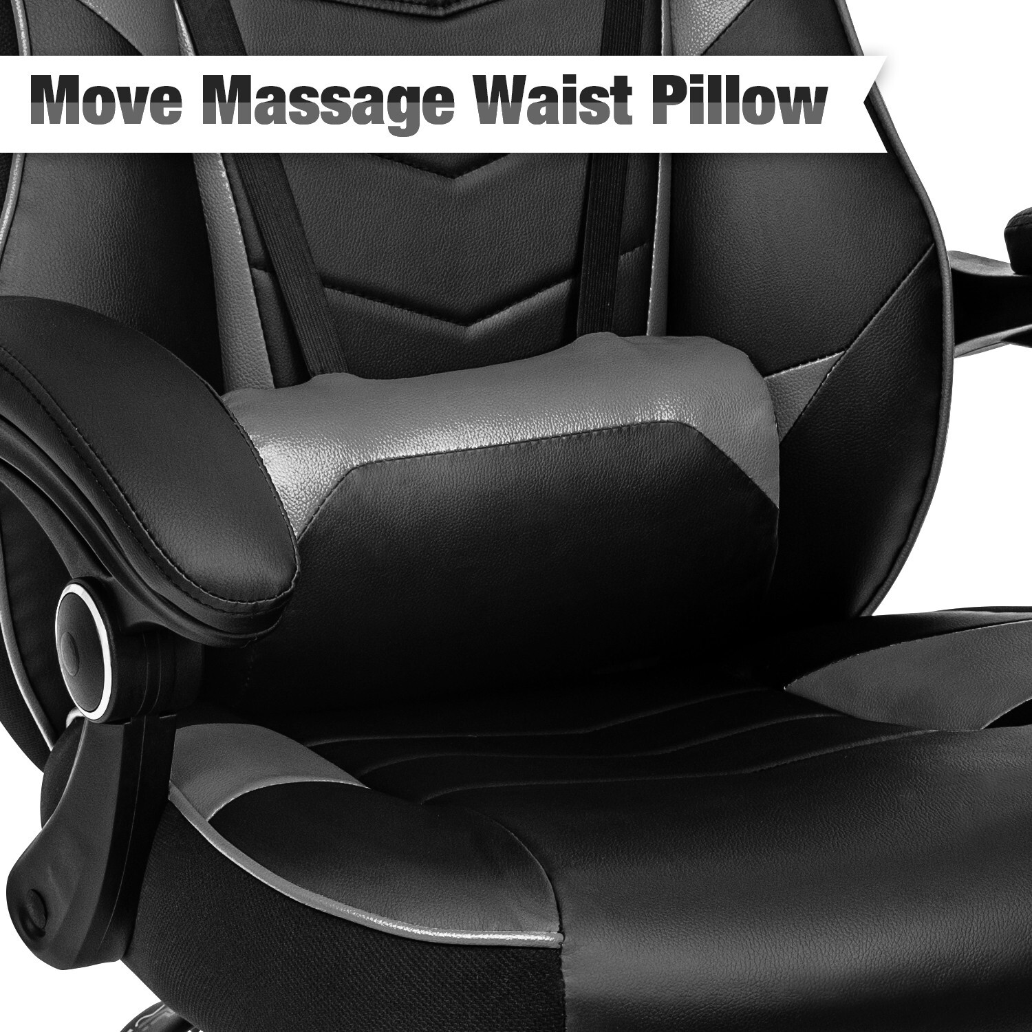 ELECWISH Computer Gaming Chair Ergonomic Swivel Seat Recliner Chair w