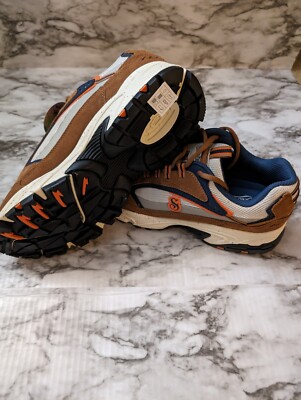 New Skechers x Snoop Dogg Stamina-Snoop '91 Tan Navy Sneakers