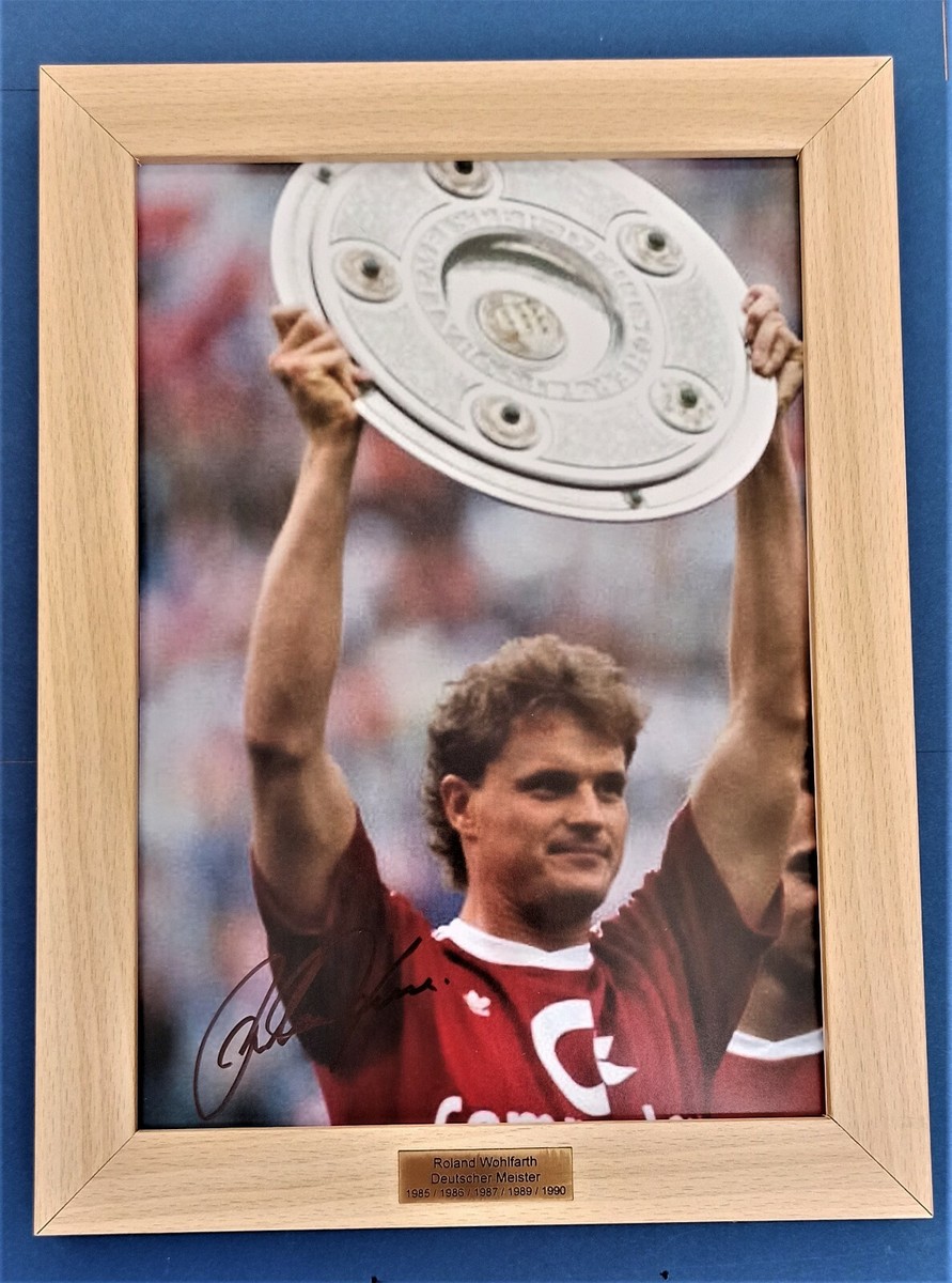 Carte Autographe Signée Roland Wohlfahrt - Bayern Munich DFB - Originale