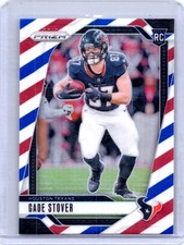 2024 Panini Prizm #318 Cade Stover Red White and Blue