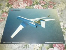 Shipping included Mitsubishi Heavy Industries Bombardier Global Express XRS Pamp