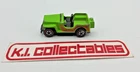 HOT WHEELS RED LINE FLYING COLORS ENAMEL GREEN GRASS HOPPER BLACK BASE