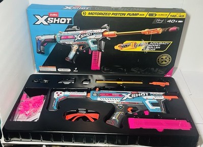 Brand New ZURU XSHOT AEB Pro Motorized Piston Pump Spring Toy Half