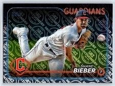 2024 Topps Shane Bieber 582 Montgomery Club Parallel Cleveland Guardians #107