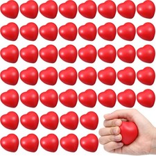 Heart Stress Balls Bulk Valentines Stress Heart DIY Mini Foam Balls Valentines..