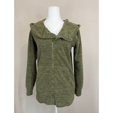 Roxy Womens Asymmetrical Full Zip Hoodie Cowl...