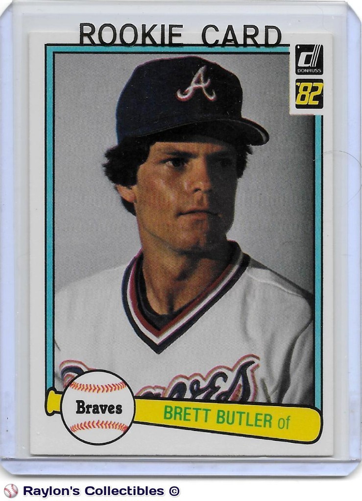 ⚾️ 1982 ~ Donruss #275 ~ Brett Butler RC ~ Braves ~ NmMt=8