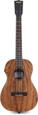 Kala Curly Mango Baritone Acoustic-electric Ukulele - Natural Satin