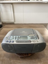 Sony CFD-S01 CD Digital Audio AM/FM CD-R/RW Playback Cassette Radio