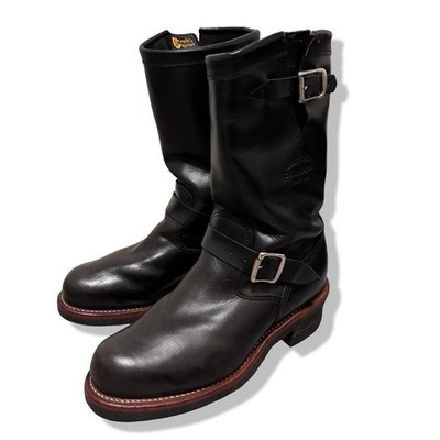Chippewa Engineer Stiefel 1901M03 Größe 8E Farbe Schwarz Modeware Herren