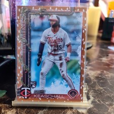 2025 Topps Holiday - Luke Keaschall #H189 Gold Holiday Lights (RC)