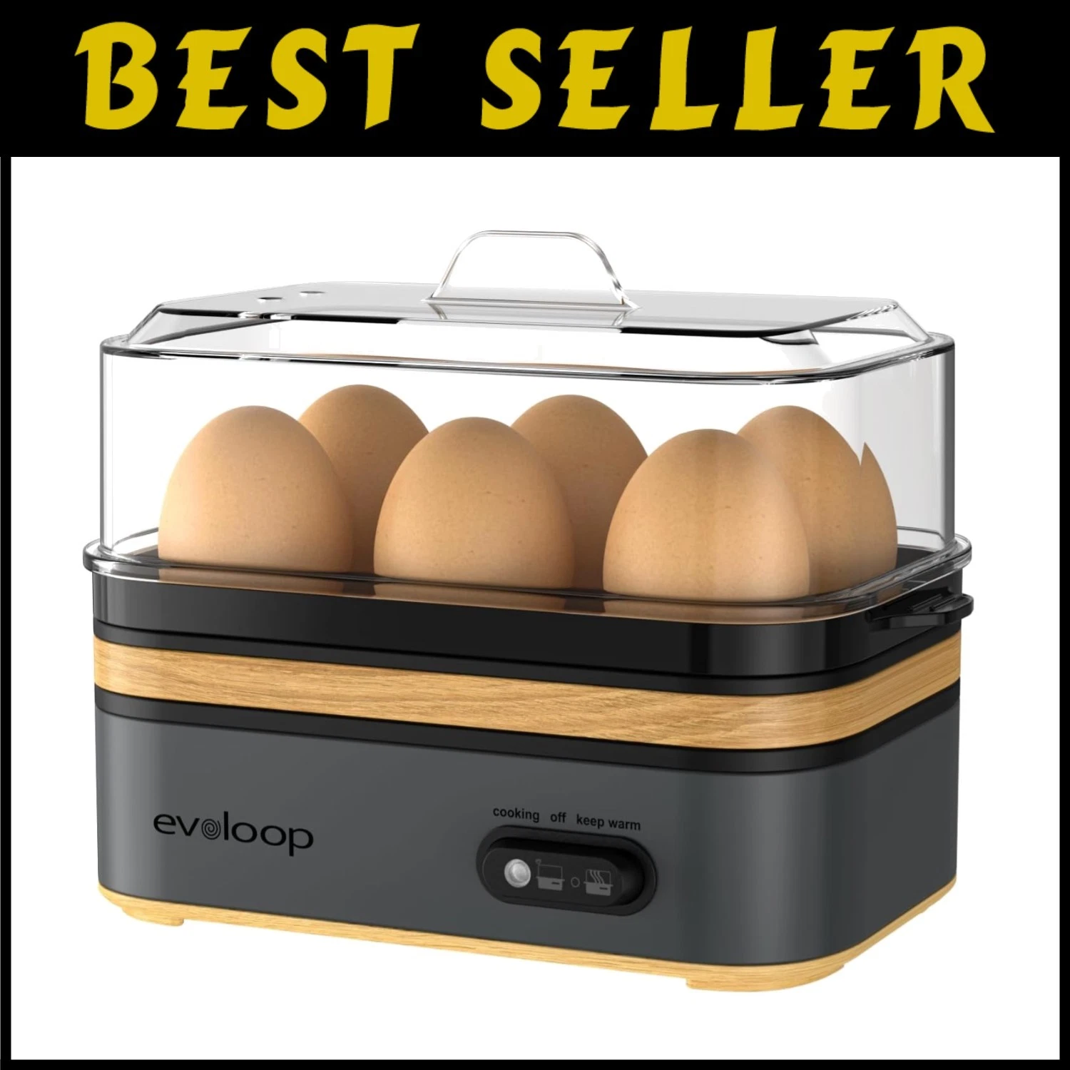 Convenient Egg Cooker - Ideal for Breakfast & Special Events