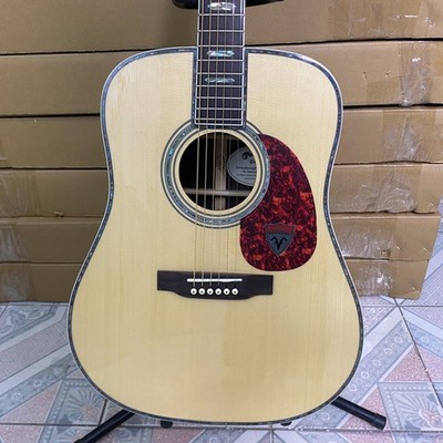 41 inches solid spruce Acoustic electric guitar with pickup D-45 Clearance