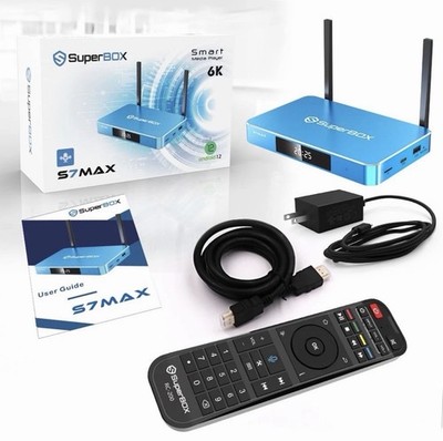 SUPERBOX S7 MAX | INSTALLATION GUIDE INCLUDED | FREE SHIPPING | ALL ACCESS
