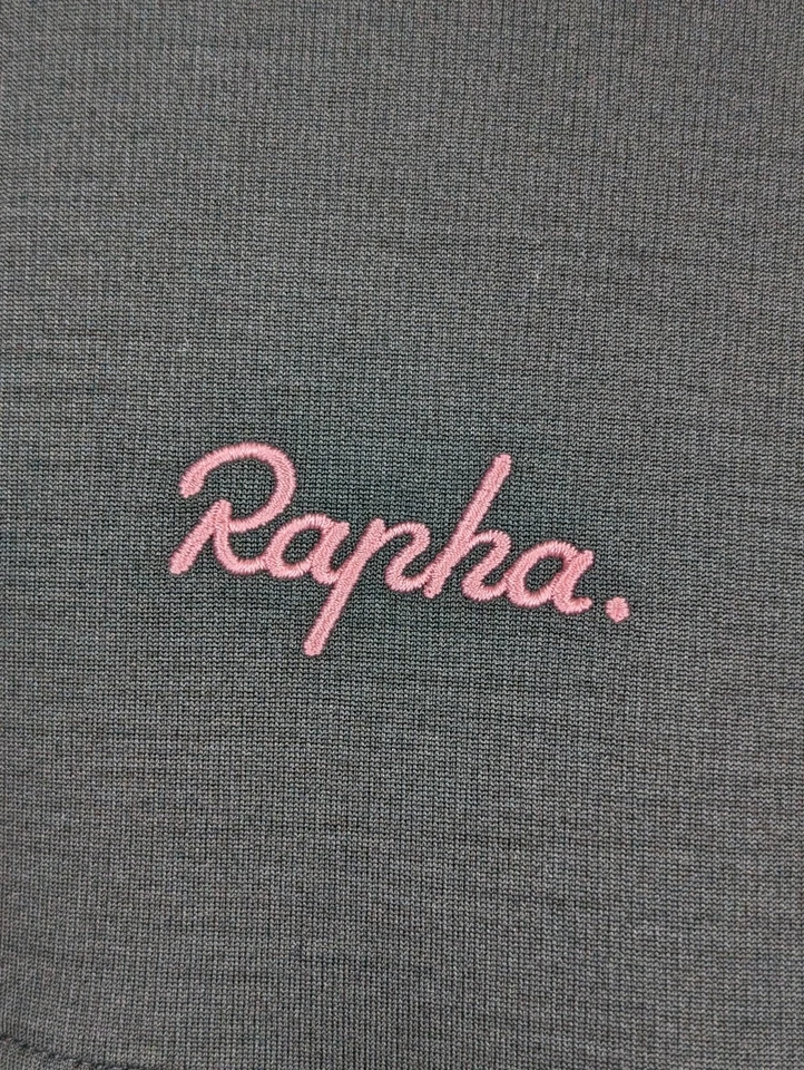 Rapha Wool Blend Long Sleeve Club Jersey 1/4 Zip Size L - Image 3 of 4