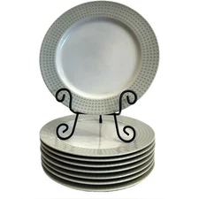 LOT of 2 Studio Nova Separates Moss Green Dinner Plate PR304