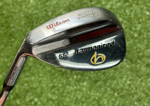 Wilson Harmonized Sand Wedge 55 Degree Wedge Steel Shaft Left Handed