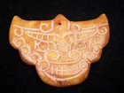 Old Nephrite Jade Stone Carved Sculpture Ancient Monster Ox Head #06212502 — photo 1