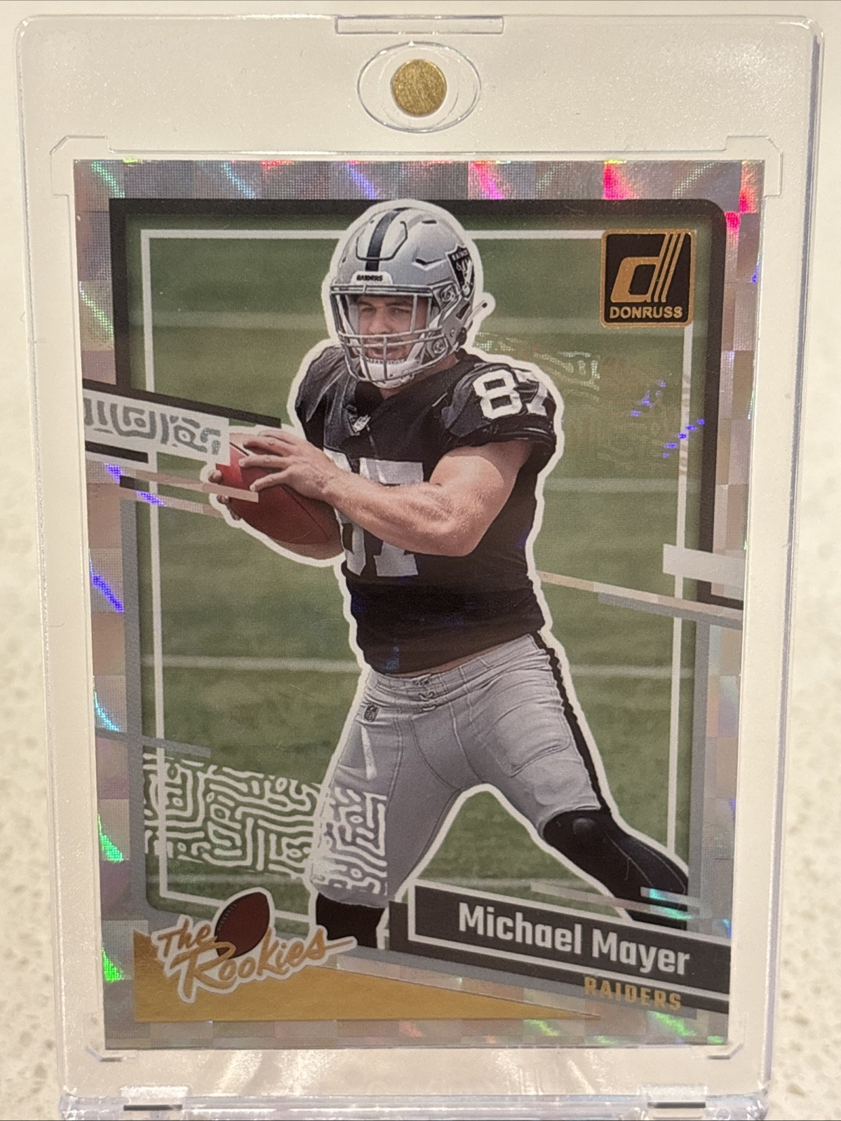 2023 Panini Donruss - Michael Mayer #13 The Rookies (RC) Oakland Raiders