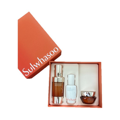 Sulwhasoo Concentrated Ginseng Anti-Aging Serum/Cream Set Travel, Alcohol-Free