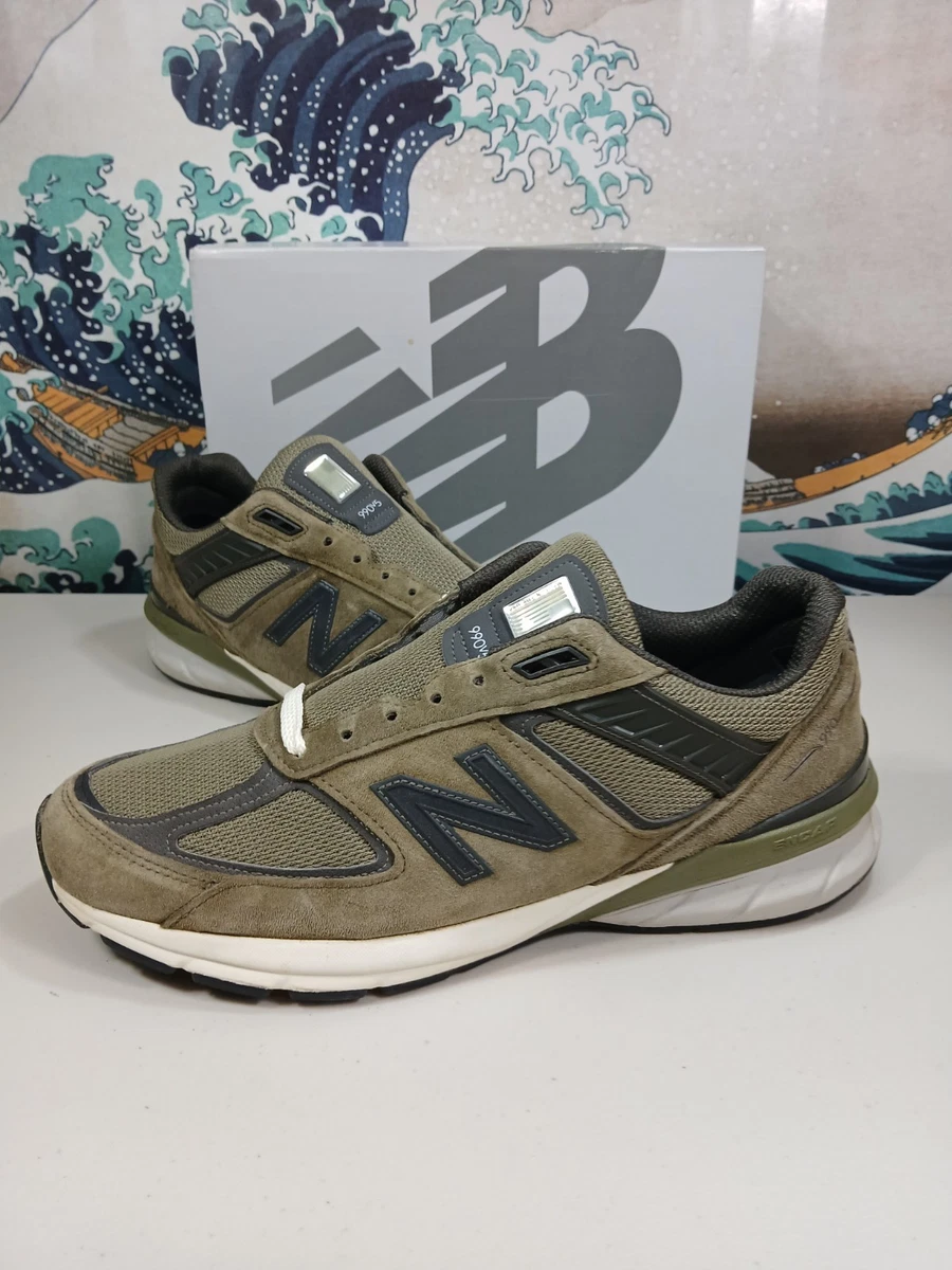 Preços baixos em New Balance 990v5 Made In USA Covert Green | eBay