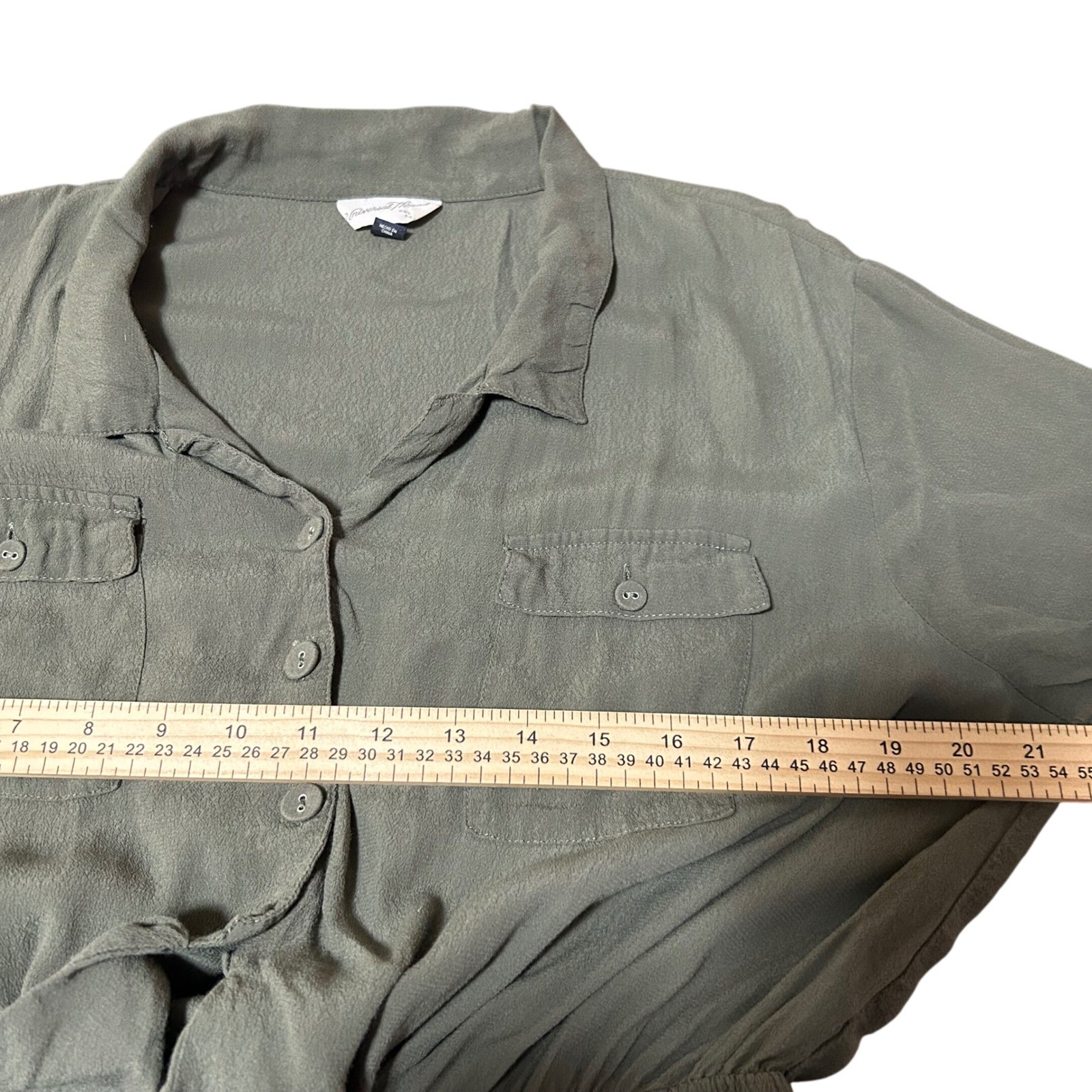 Universal Thread Olive Green Utility Jumpsuit But… - image 7