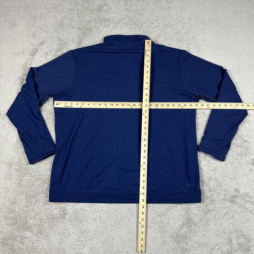 Nike Pullover Mens 2XL Blue Dri-FIT Quarter Zip Athletic Golf Running Training - Picture 6 of 9