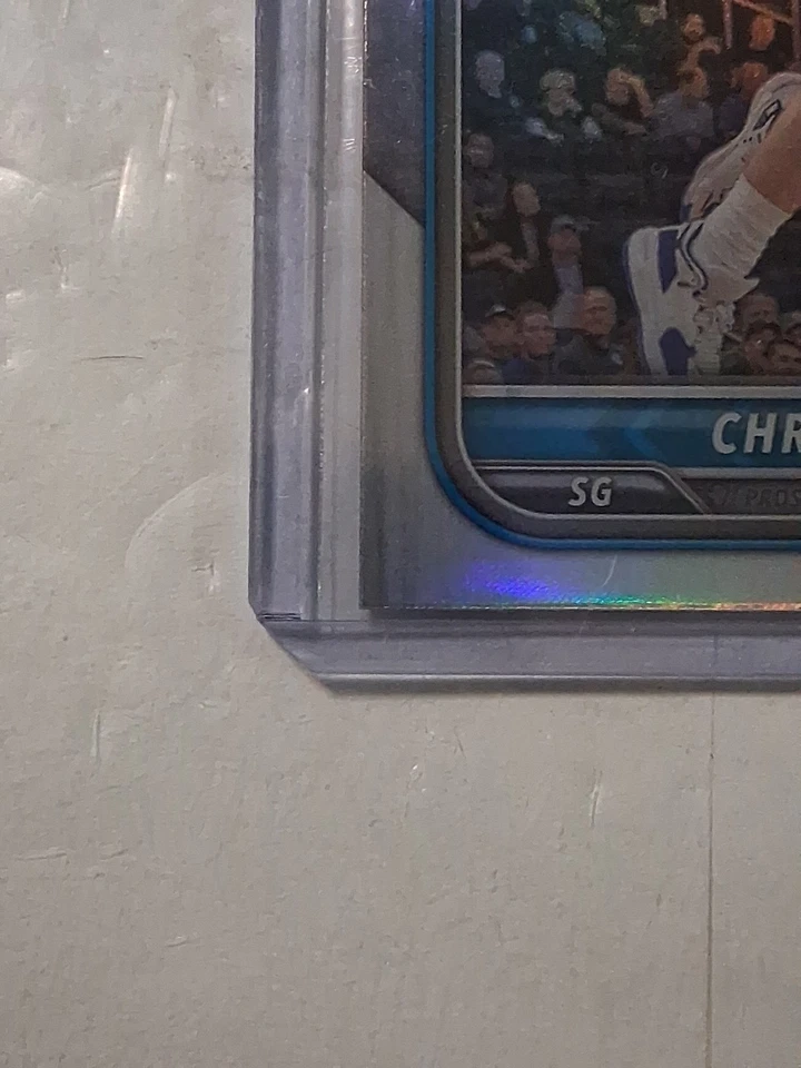 2022 Bowman Chrome University Christian Braun Refractor - Image 2 of 4