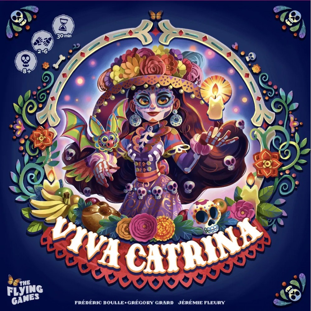 Viva Catrina figurine mexicaine en céramique peinte à la main, style traditionnel