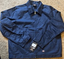 Dickies Navy Unlined Eisenhower Jacket DJT75DN NWT Men  s Large