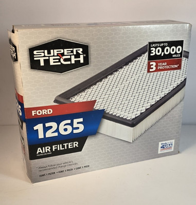 Super Tech 1265 Engine Air Filter - Ford