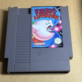 Kirby's Adventure NES PAL FRA complet bo&icirc;te + manuel (NES-KR-FRA/FRA)