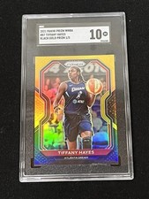 2021 Panini Prizm WNBA - Black Gold #87 Tiffany Hayes /5