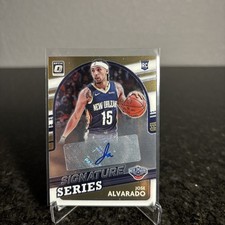 Jose Alvarado 2021-22 Donruss Optic Rookie RC Auto Prizm #SS-JA Pels